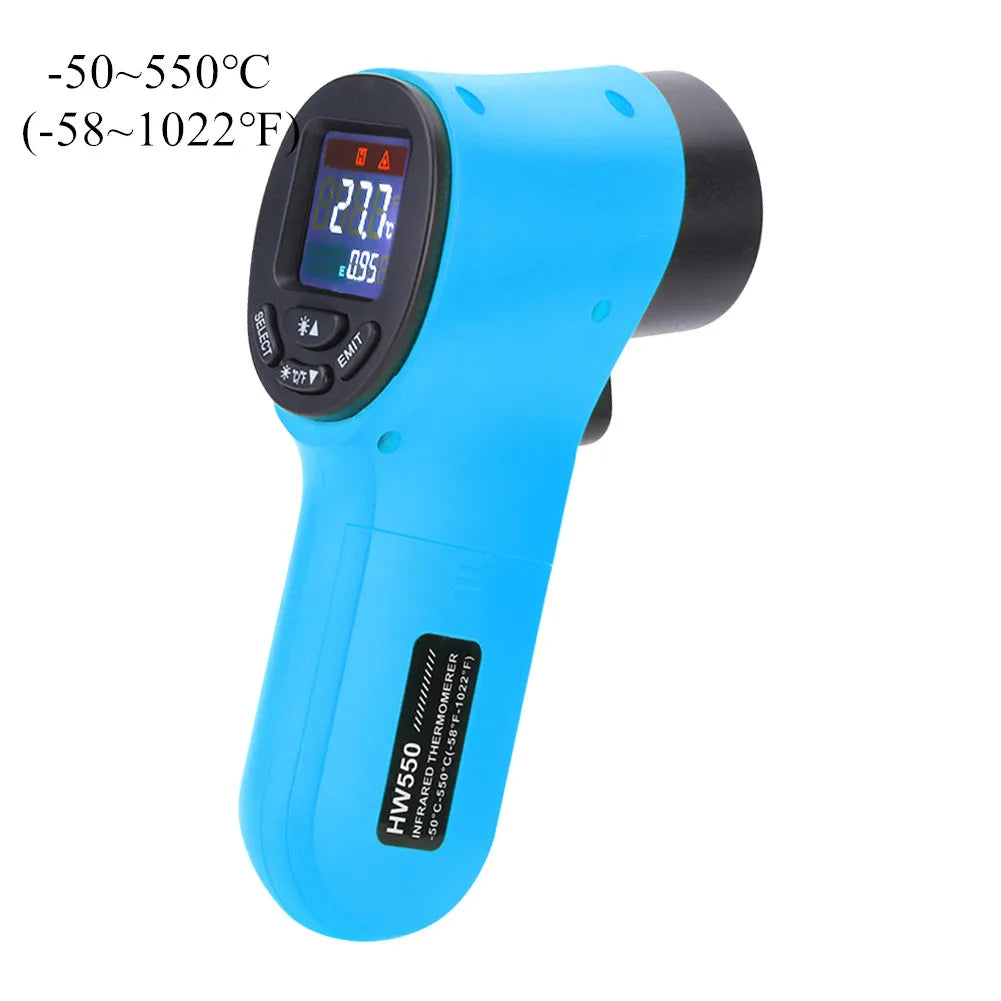 Digital Infra Red Laser Thermometer –50~600℃ LCD Display