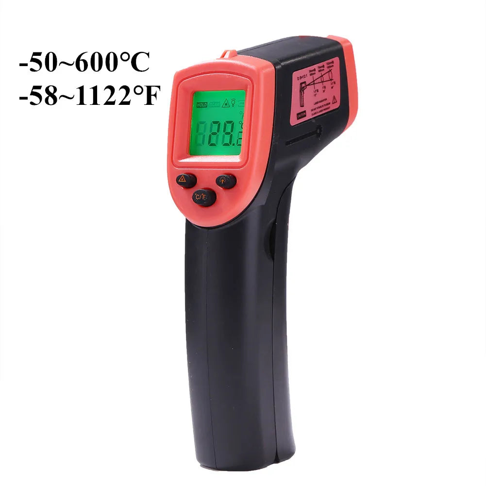 Digital Infra Red Laser Thermometer –50~600℃ LCD Display