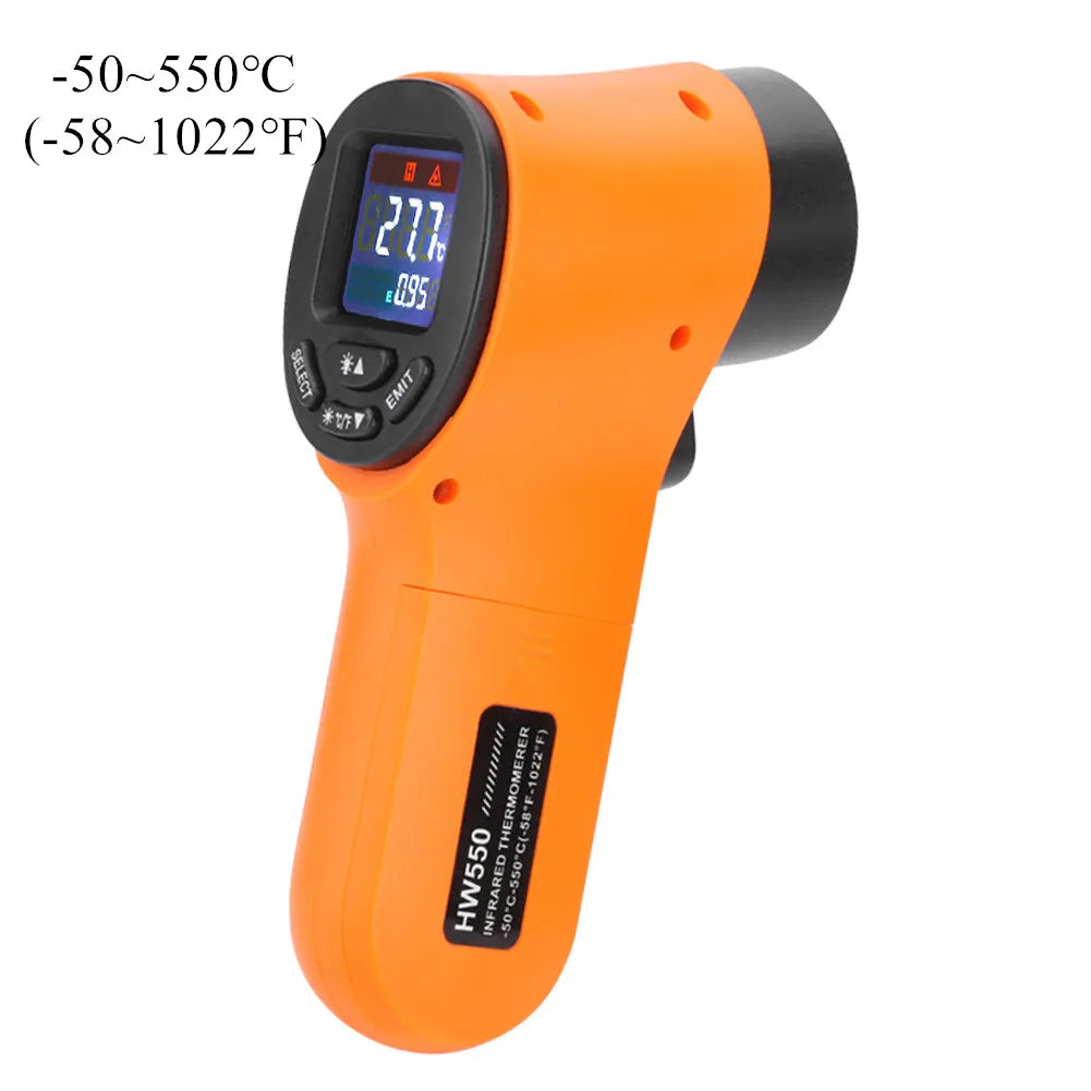 Digital Infra Red Laser Thermometer –50~600℃ LCD Display