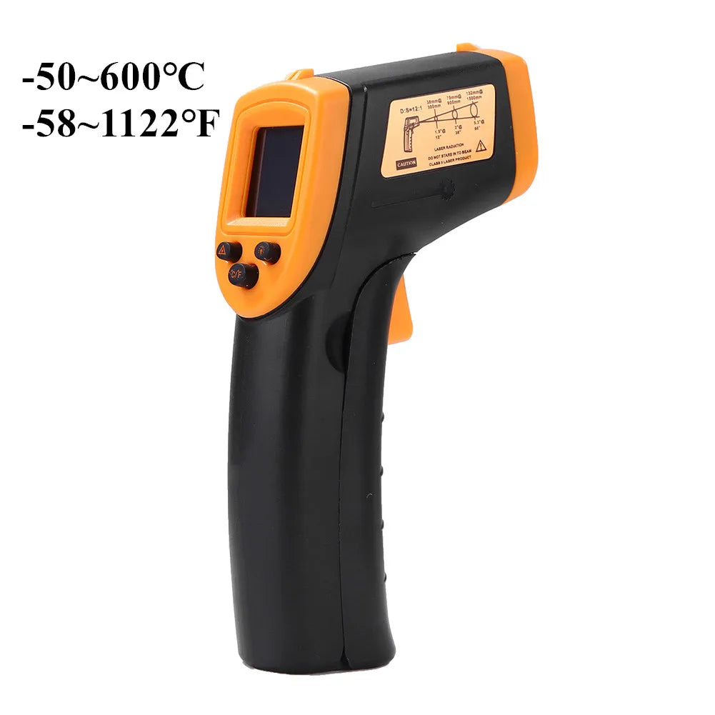 Digital Infra Red Laser Thermometer –50~600℃ LCD Display
