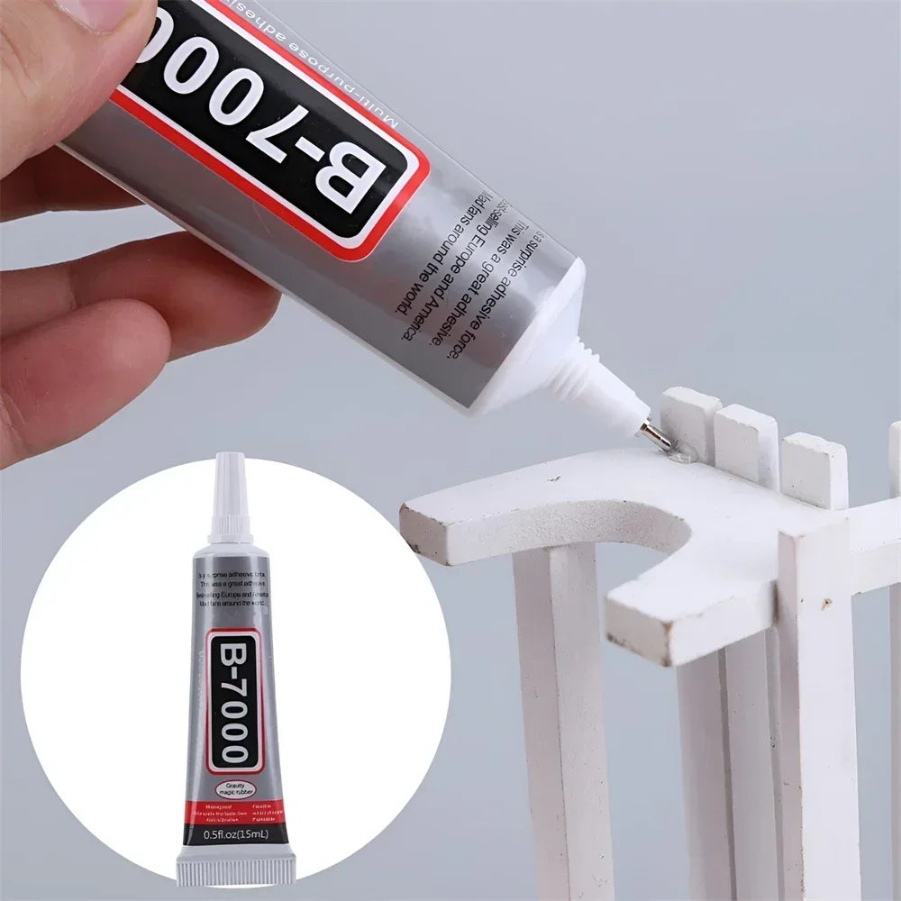 Phone Repair Adhesive Universal Glass Plastic DIY Glue T7000, B7000 with Precision Applicator