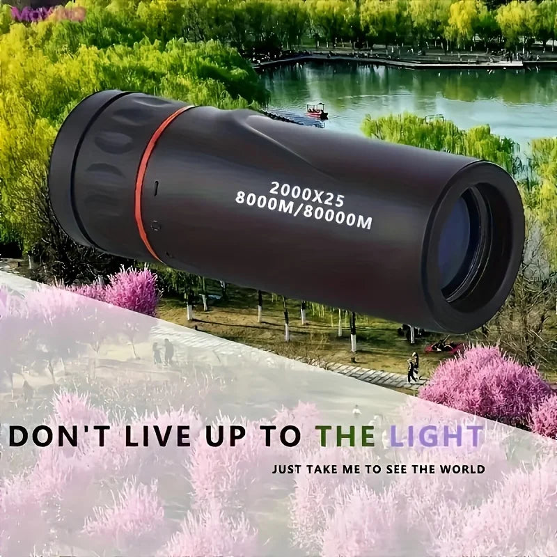 2025 2000X25 HD Monocular Telescope, Compact Portable