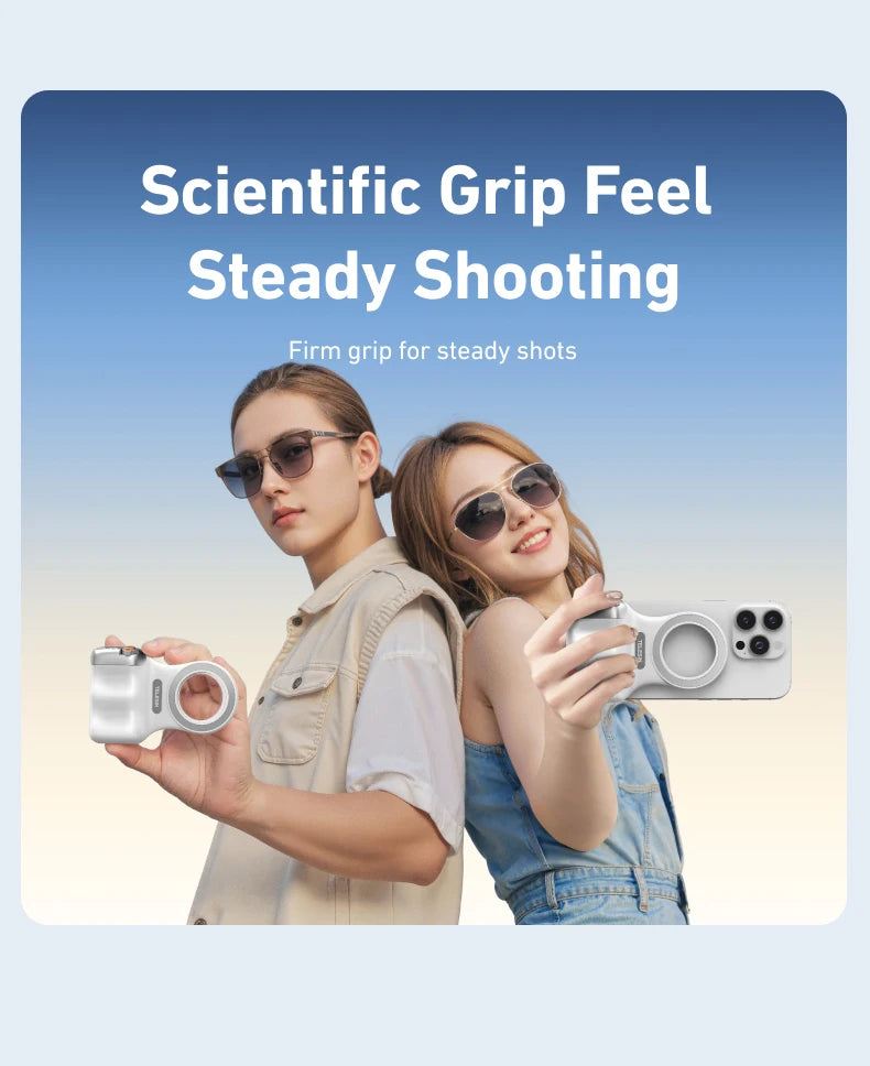 TELESIN Magnetic Phone Camera Shoot Hand Grip