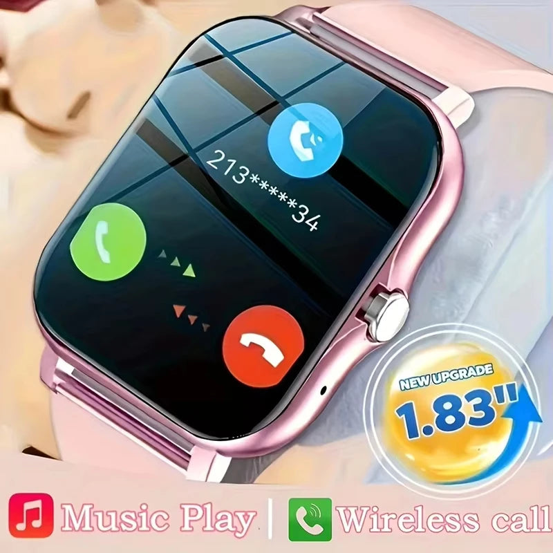 KESHUYOU 2025 Smartwatch – Talking, Fitness & Health Monitor