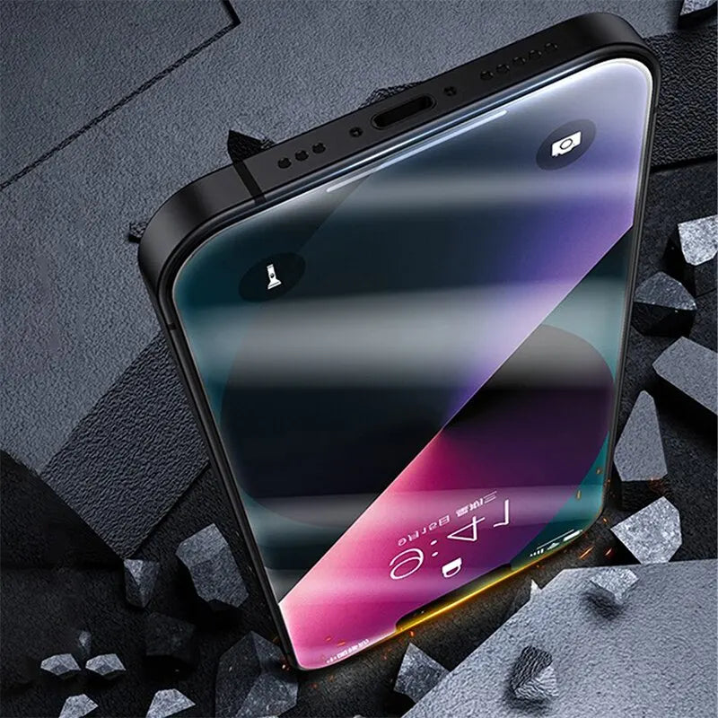 4PCS Privacy Screen Protector Anti-Spy Tempered Glass