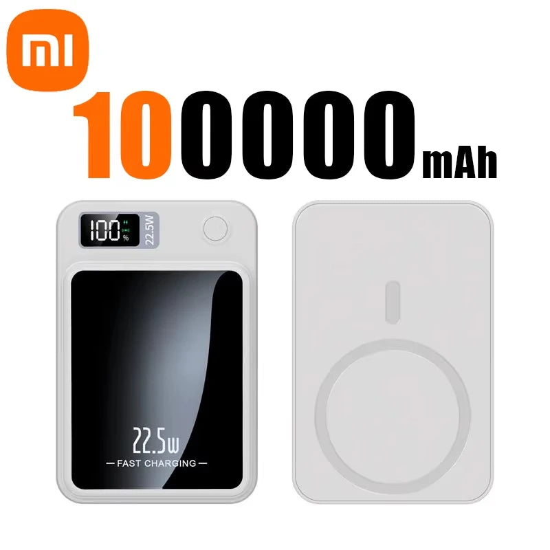 Xiaomi 100000mAh Magnetic Portable Power Bank Wireless Fast Charger