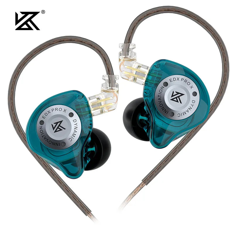 KZ EDX Pro X In-Ear Earphones – HiFi Bass, Noise Cancelling