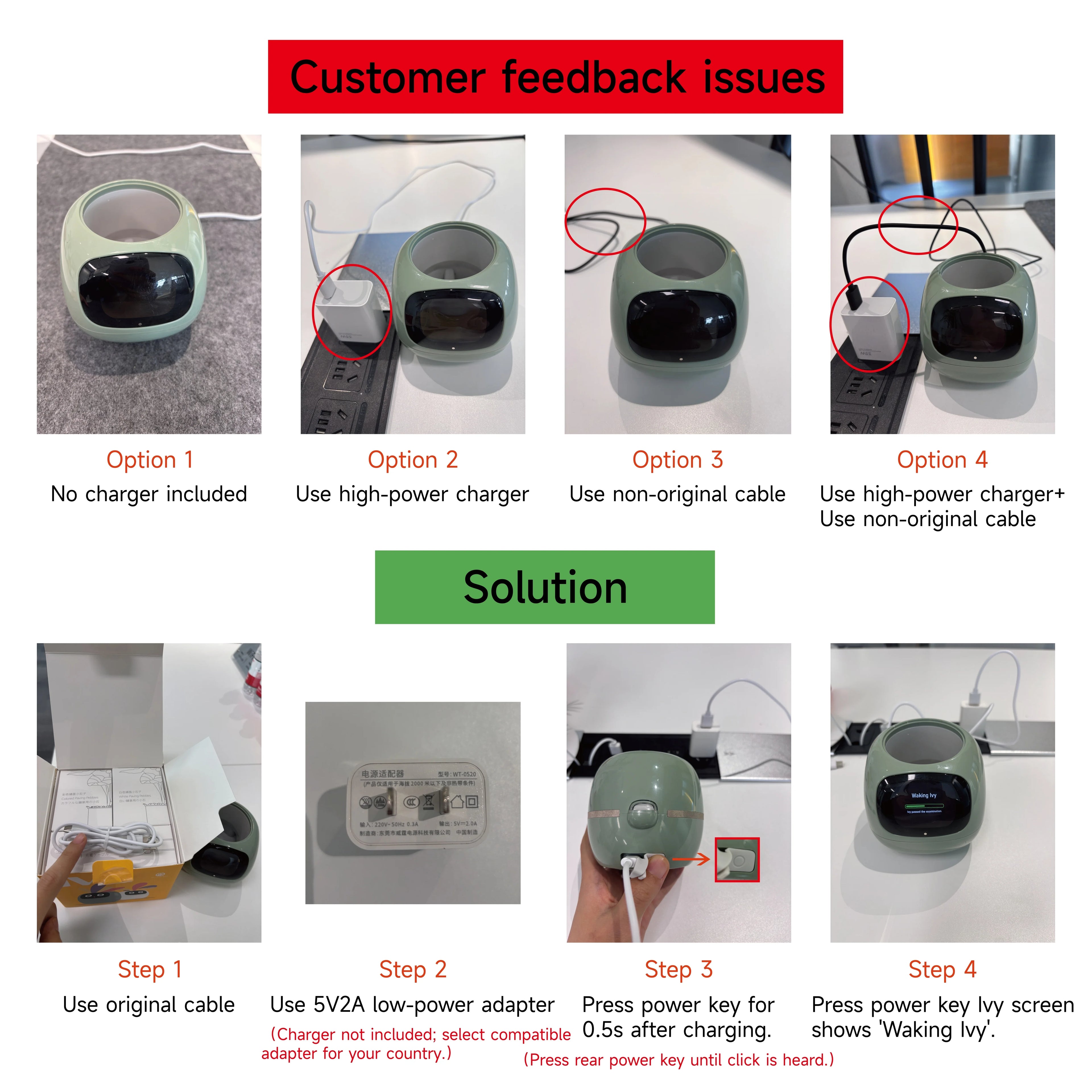 Tuya Ivy Smart Planter – AI Plant Care with 49 Expressions & 7 Sensors