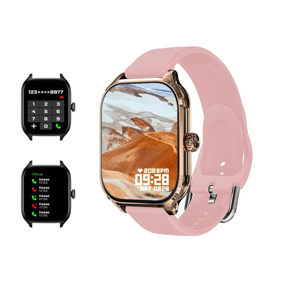 LAXASFIT H9/H6 Smart Watch – Calls, Calorie & Health Tracking