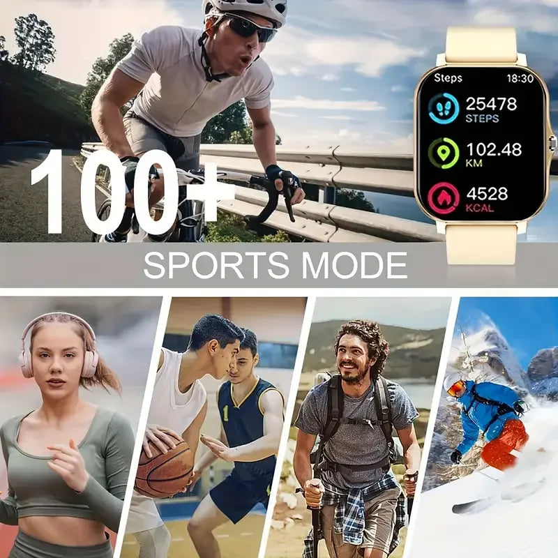 KESHUYOU 2025 Smartwatch – Talking, Fitness & Health Monitor