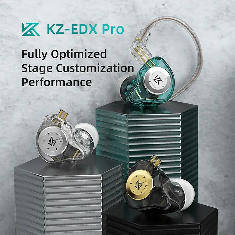 KZ EDX Pro In-Ear Monitors – Sport & Noise Cancelling