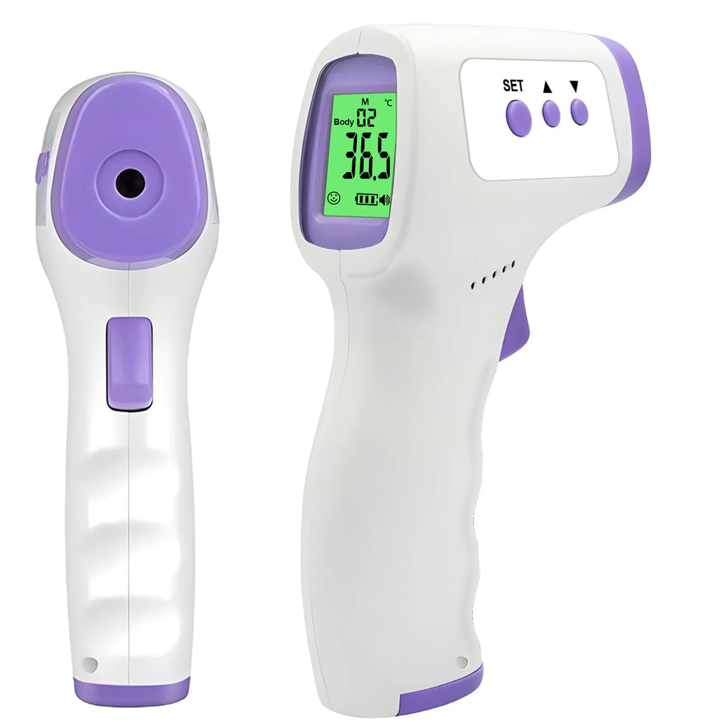 Non-Contact Forehead Digital Thermometer / Portable Blood Oxygen Monitor