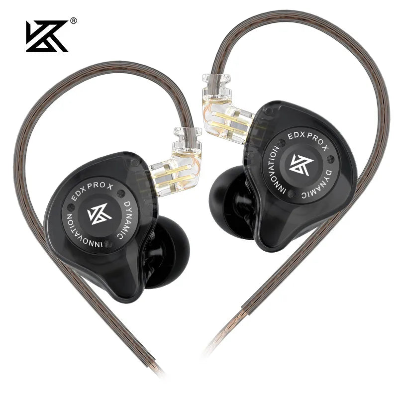 KZ EDX Pro X In-Ear Earphones – HiFi Bass, Noise Cancelling
