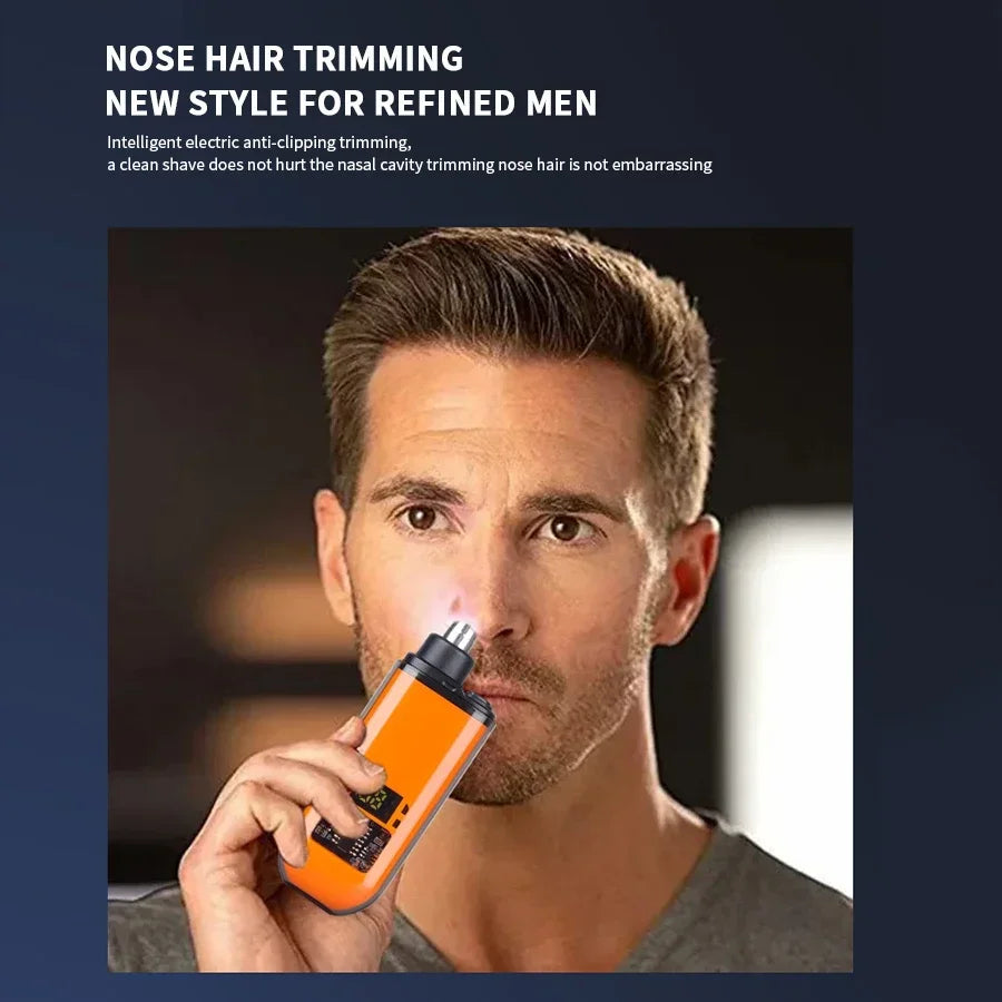 2 In 1 Electric Portable Ear And Nose Hair Trimmer for men