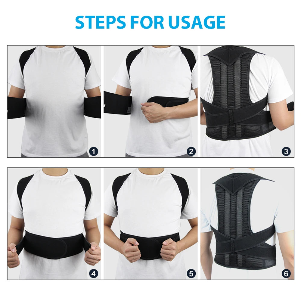 Upper Back Posture Corrector Brace