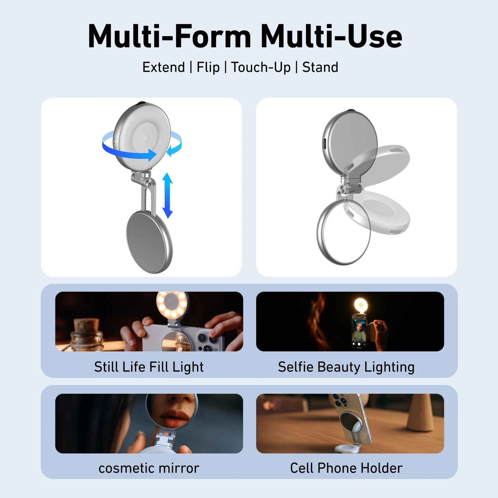 TELESIN Magnetic Phone Camera Shoot Hand Grip