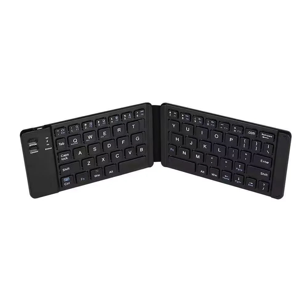 Folding Bluetooth Keyboard with Touchpad – Mini Wireless Keyboard for iOS, Android & Windows