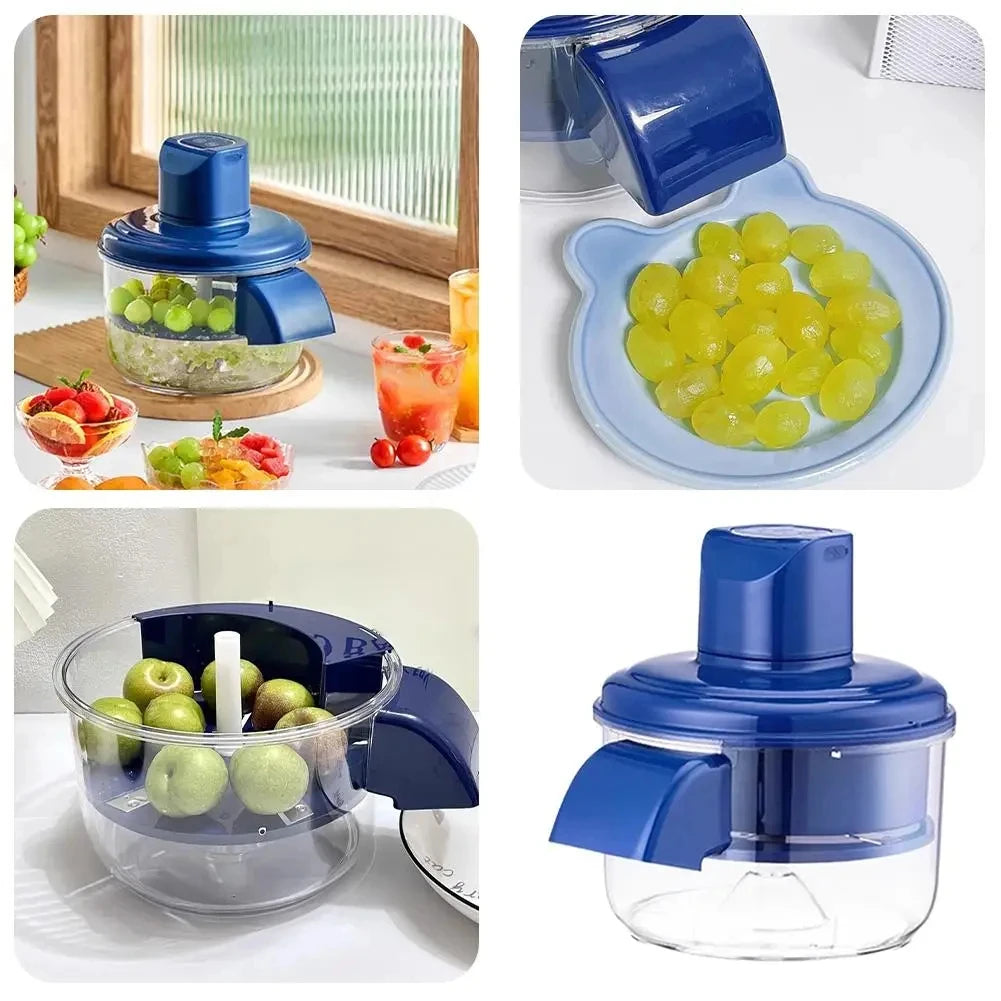 Electric Fruit Peeler – Rust-Proof Stainless Steel Grape & Kitchen Peeling Machine
