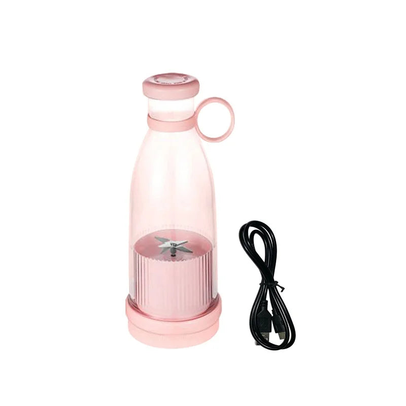 Portable USB Rechargeable Blender – Mini Electric Juicer Bottle for Smoothies & Fresh Fruit