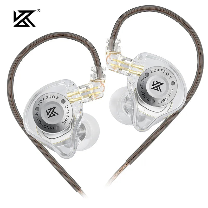 KZ EDX Pro X In-Ear Earphones – HiFi Bass, Noise Cancelling