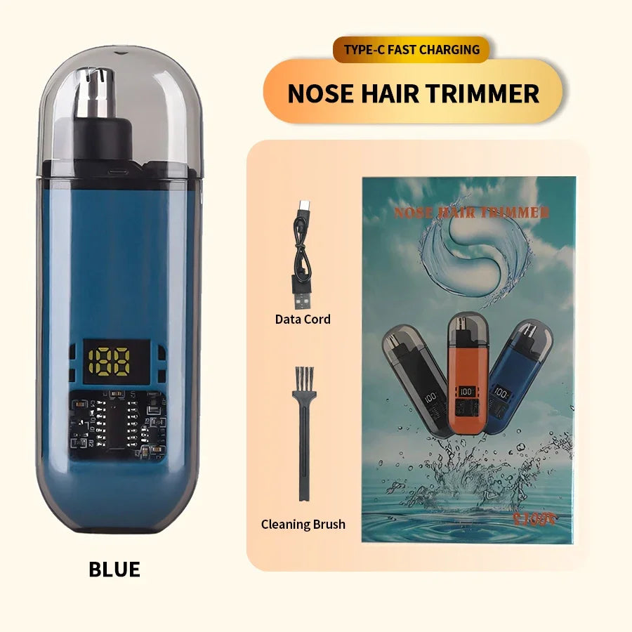 2 In 1 Electric Portable Ear And Nose Hair Trimmer for men
