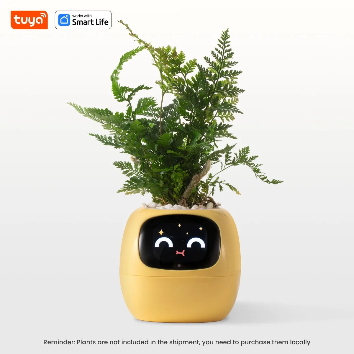 Tuya Ivy Smart Planter – AI Plant Care with 49 Expressions & 7 Sensors