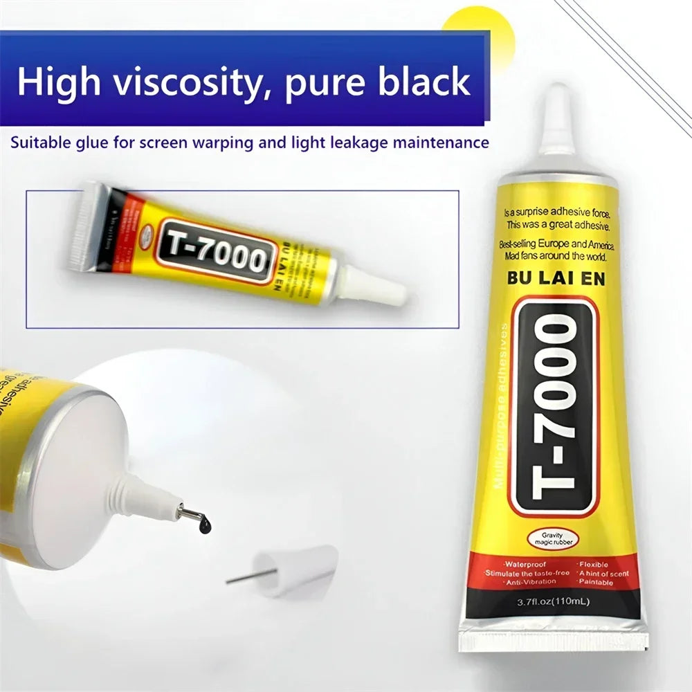 Phone Repair Adhesive Universal Glass Plastic DIY Glue T7000, B7000 with Precision Applicator