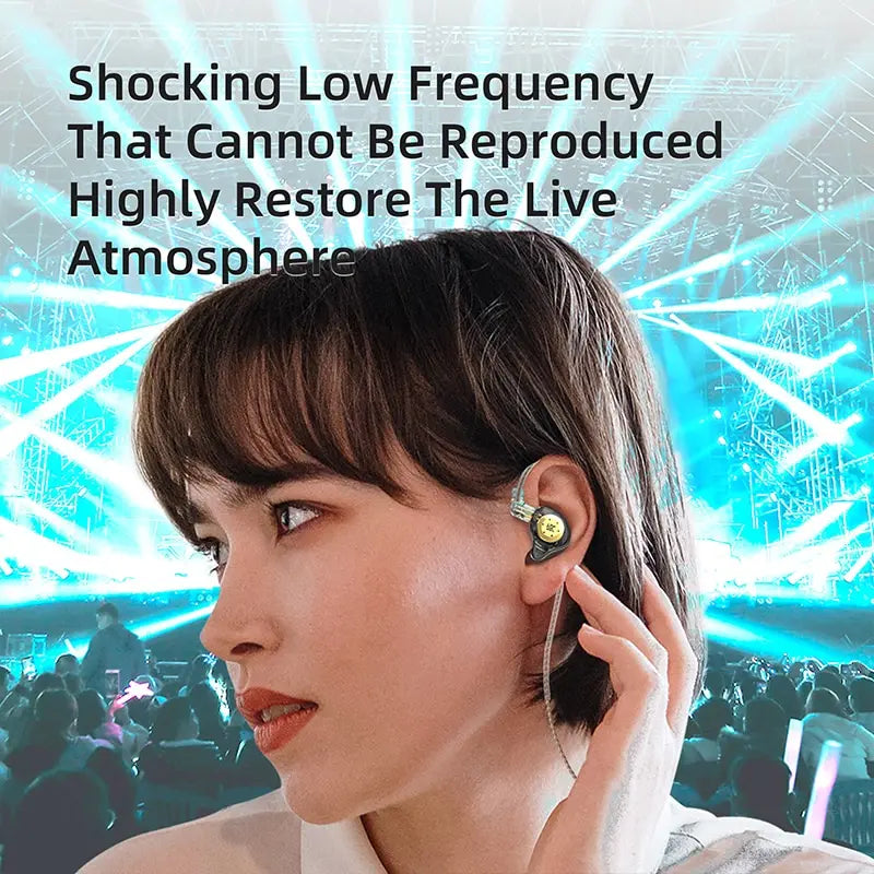 KZ EDX Pro In-Ear Monitors – Sport & Noise Cancelling