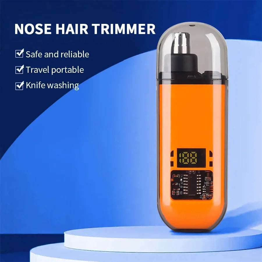 2 In 1 Electric Portable Ear And Nose Hair Trimmer for men