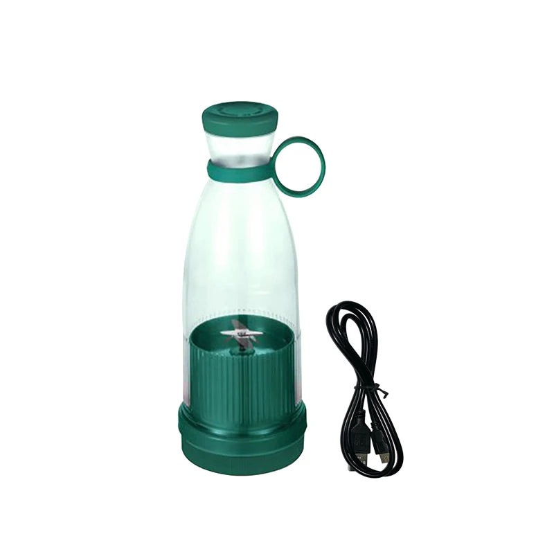 Portable USB Rechargeable Blender – Mini Electric Juicer Bottle for Smoothies & Fresh Fruit
