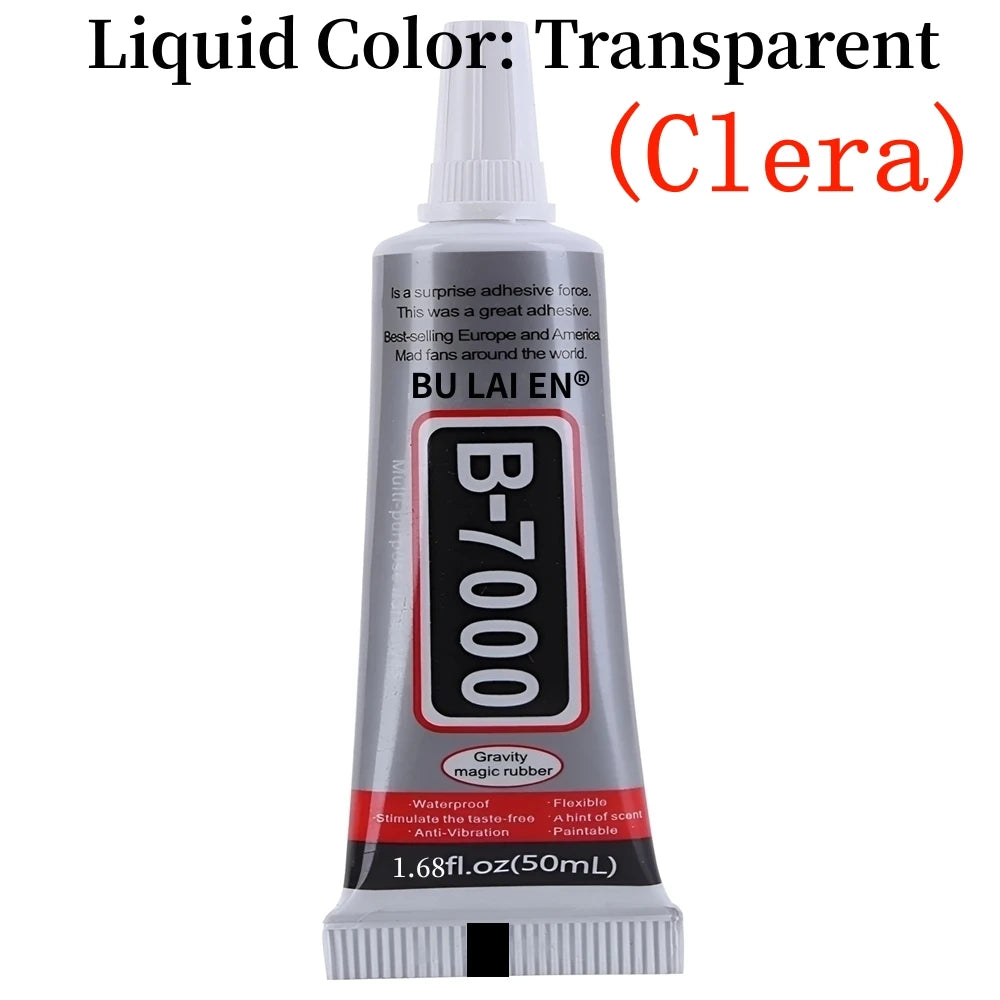 Phone Repair Adhesive Universal Glass Plastic DIY Glue T7000, B7000 with Precision Applicator