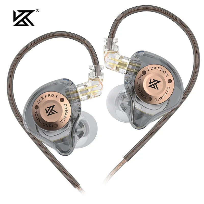 KZ EDX Pro X In-Ear Earphones – HiFi Bass, Noise Cancelling