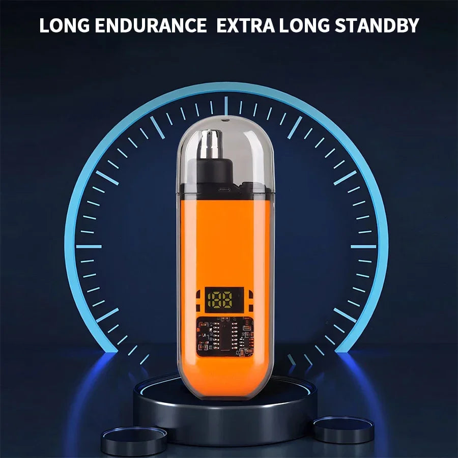 2 In 1 Electric Portable Ear And Nose Hair Trimmer for men