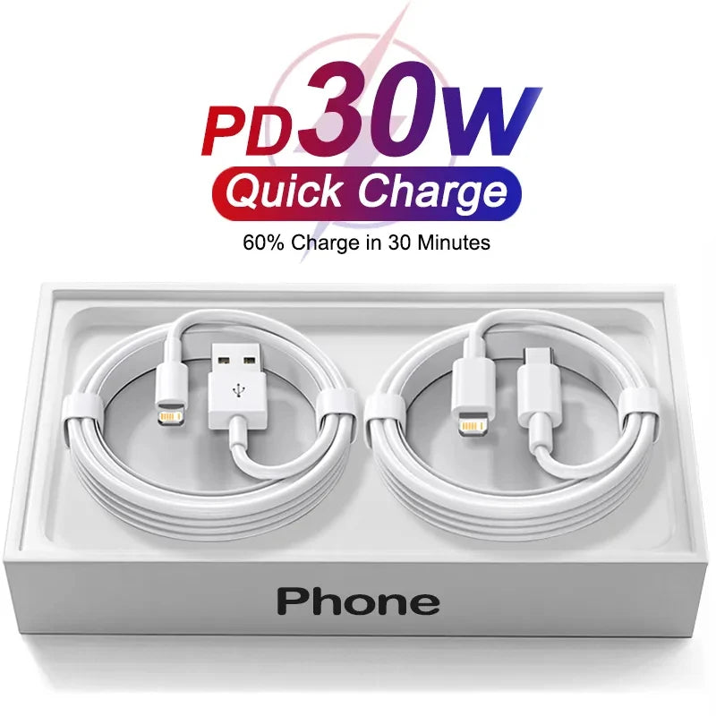 PowerLine PD30W USB Cable Fast Charging