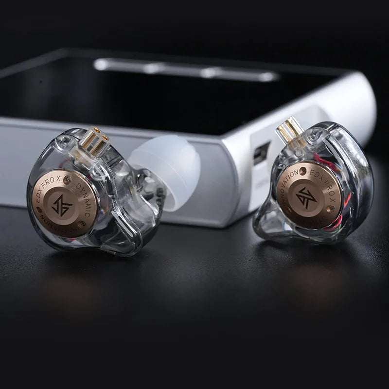 KZ EDX Pro X In-Ear Earphones – HiFi Bass, Noise Cancelling