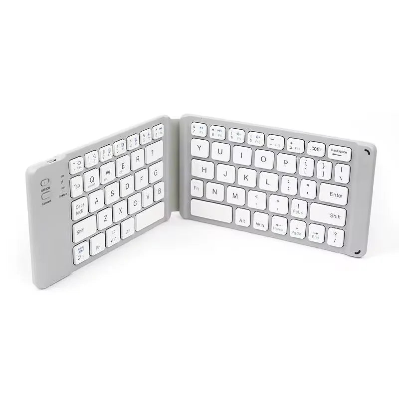 Folding Bluetooth Keyboard with Touchpad – Mini Wireless Keyboard for iOS, Android & Windows