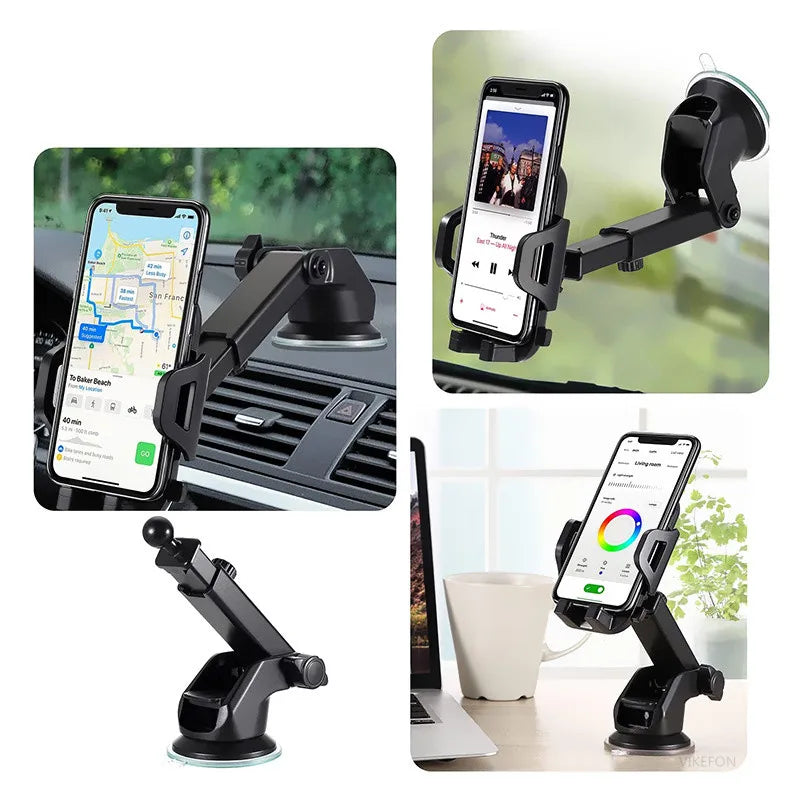 2025 NEW Universal Sucker Car Phone Holder 360°