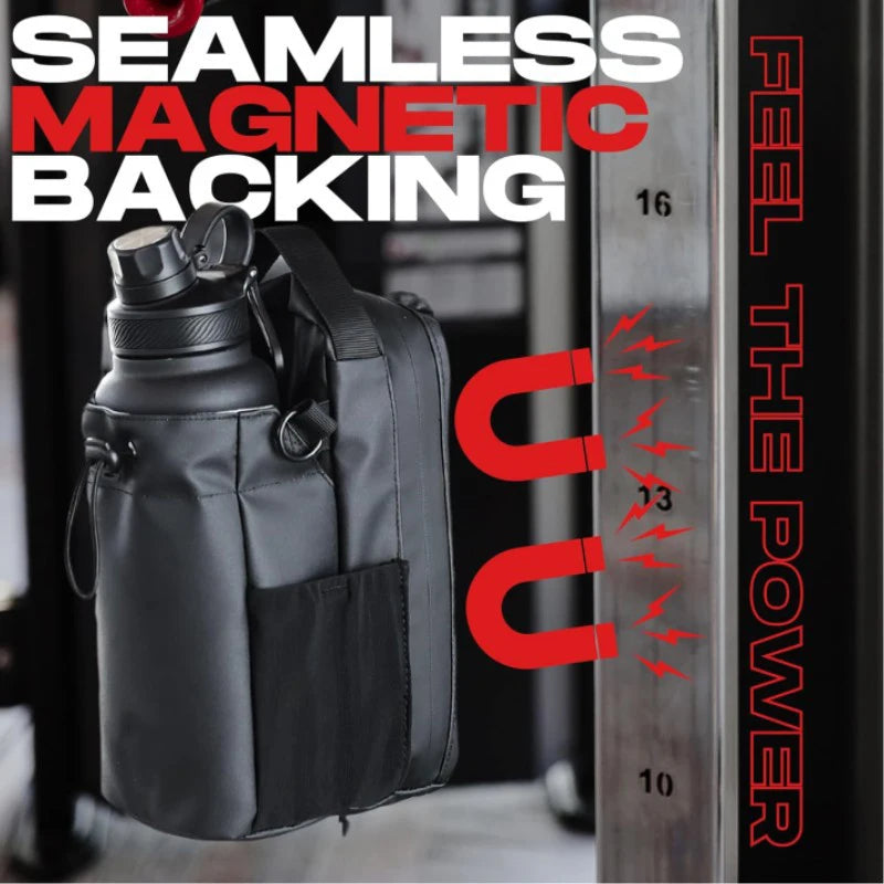 2025 Magnetic Water Bottle Holder – Strong Magnet Pouch for Gym & Outdoor Sports