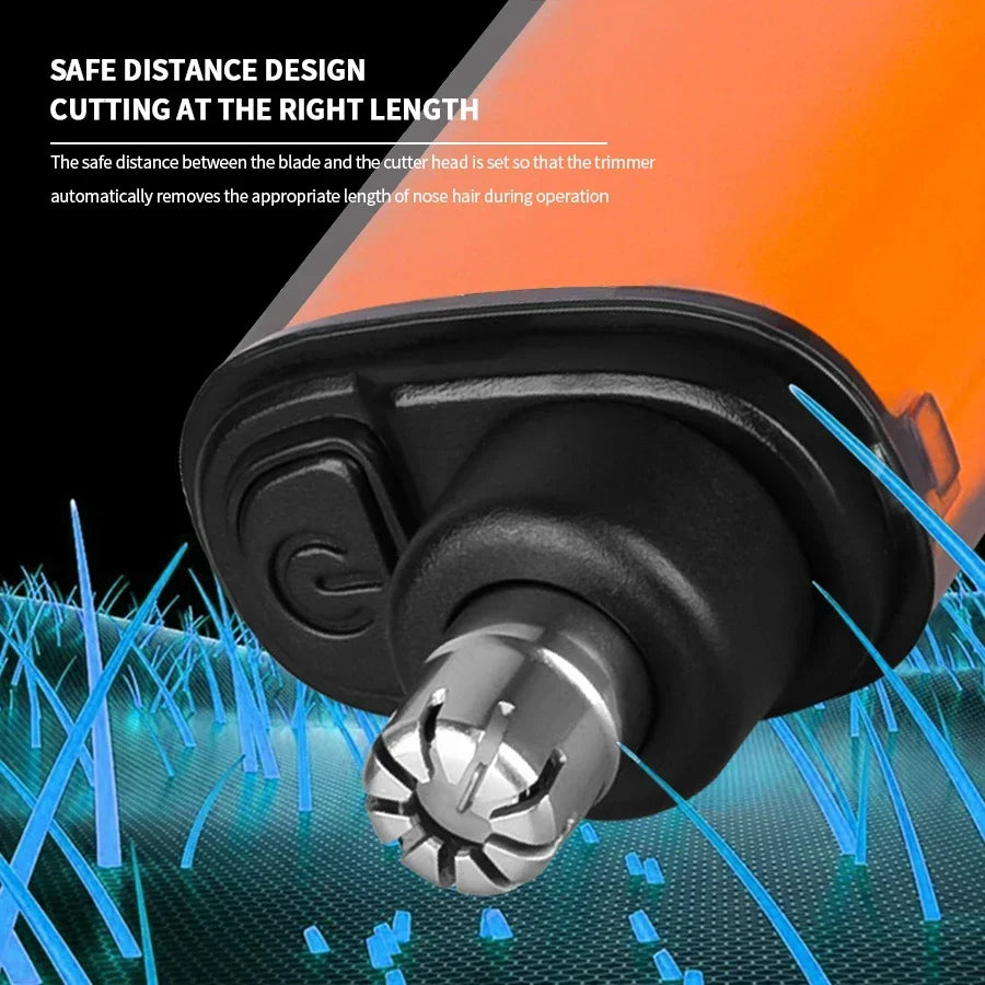 2 In 1 Electric Portable Ear And Nose Hair Trimmer for men