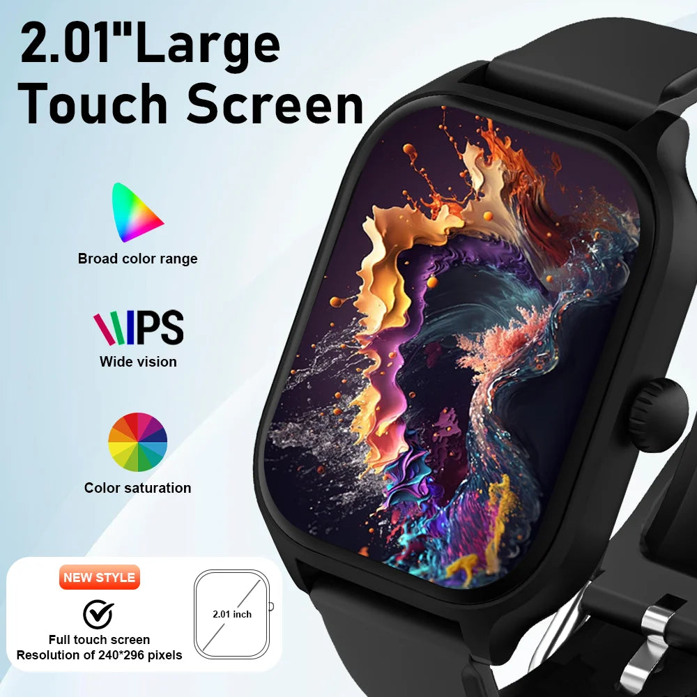 LAXASFIT H9/H6 Smart Watch – Calls, Calorie & Health Tracking